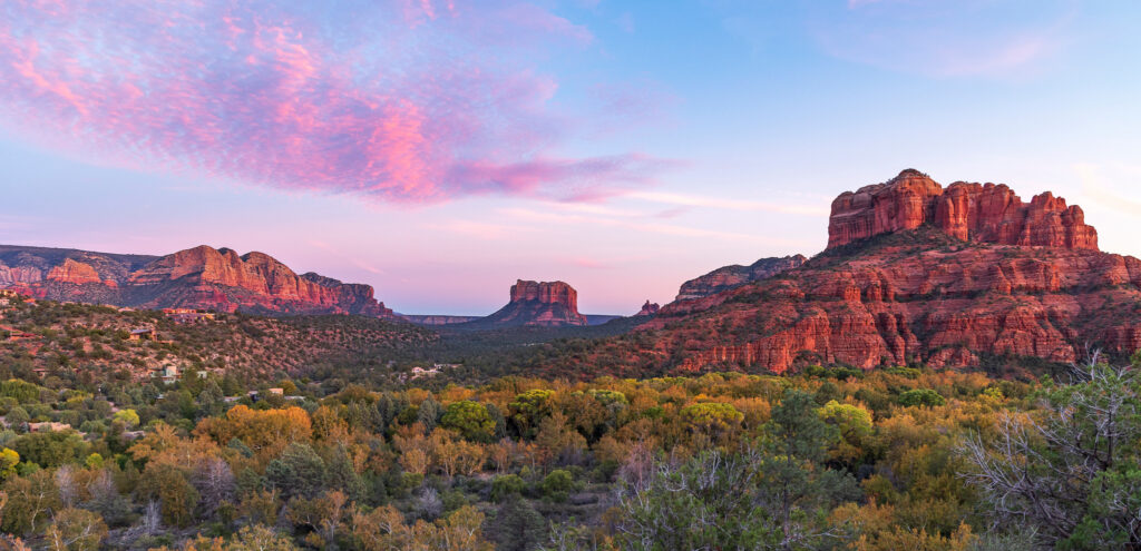 sedona red rock formations