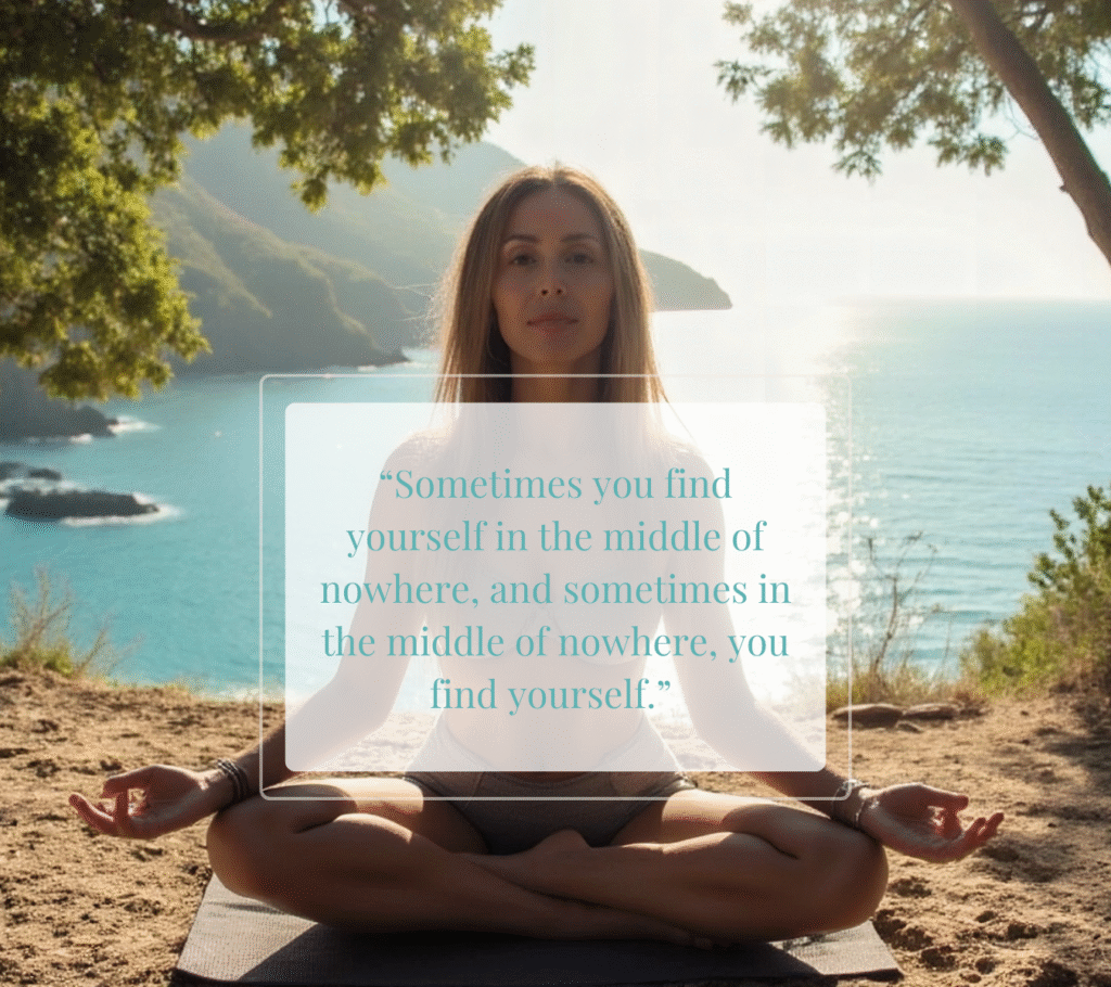 women meditating